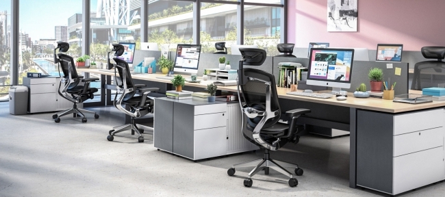 GTChair Grey Frame Swivel Office Sell entspannen gut sich Entwurfs-ergonomischen Büro-Stuhl 3