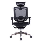Black Back Support Computer Desk Chair Multifunctional Adjustable  Ergonomic Swivel Office Chair