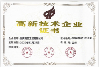 China Chongqing Gaotian Industrial And Trade Co., Ltd. zertifizierungen