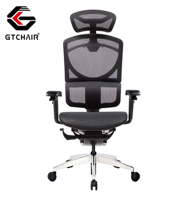 Executive Gaming Ergo Swivel Chair With Headrest Lumber Support